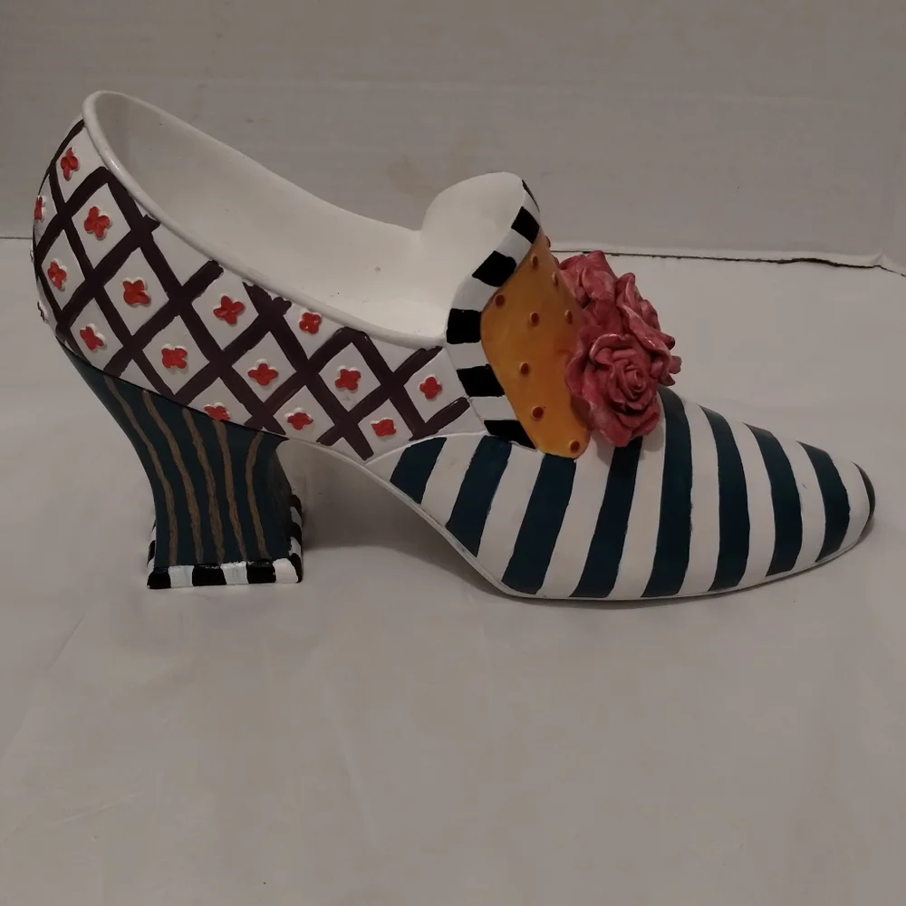 Vintage Cast Plaster Shoe
